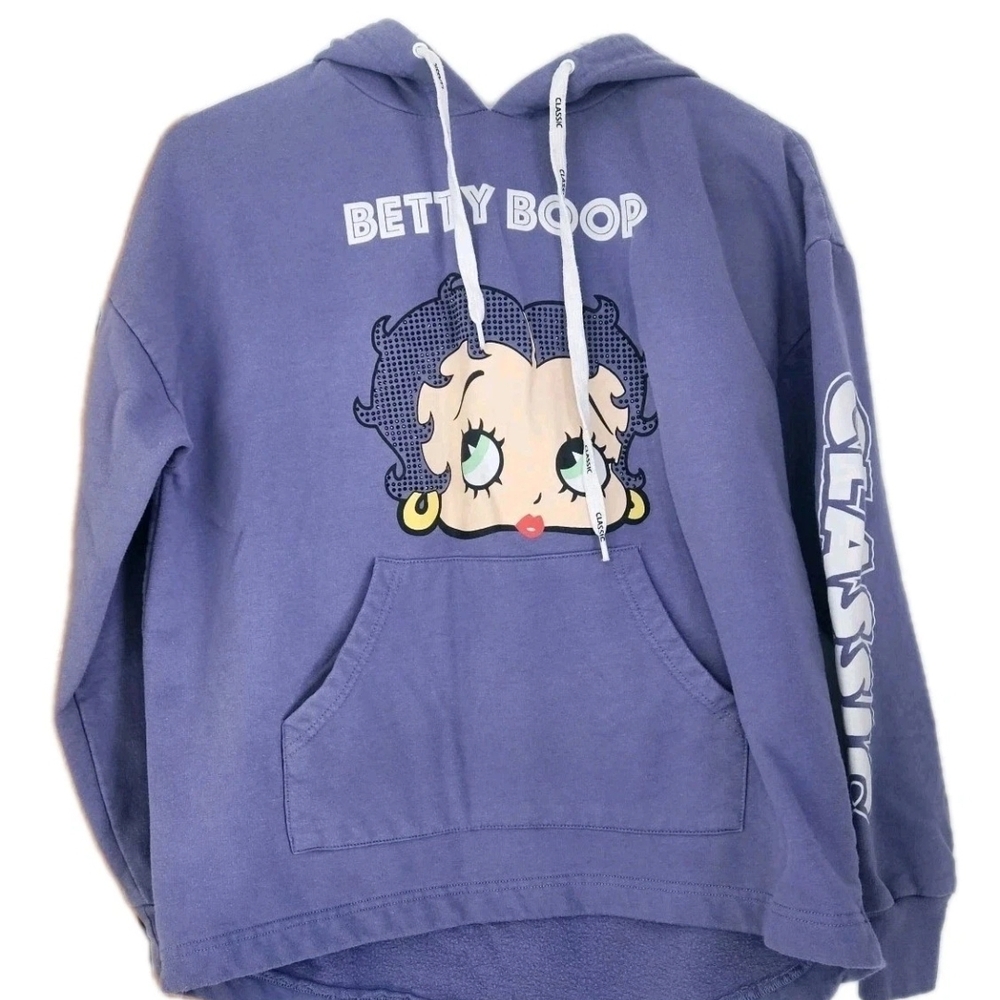 Betty Boop Purple Fleece Top